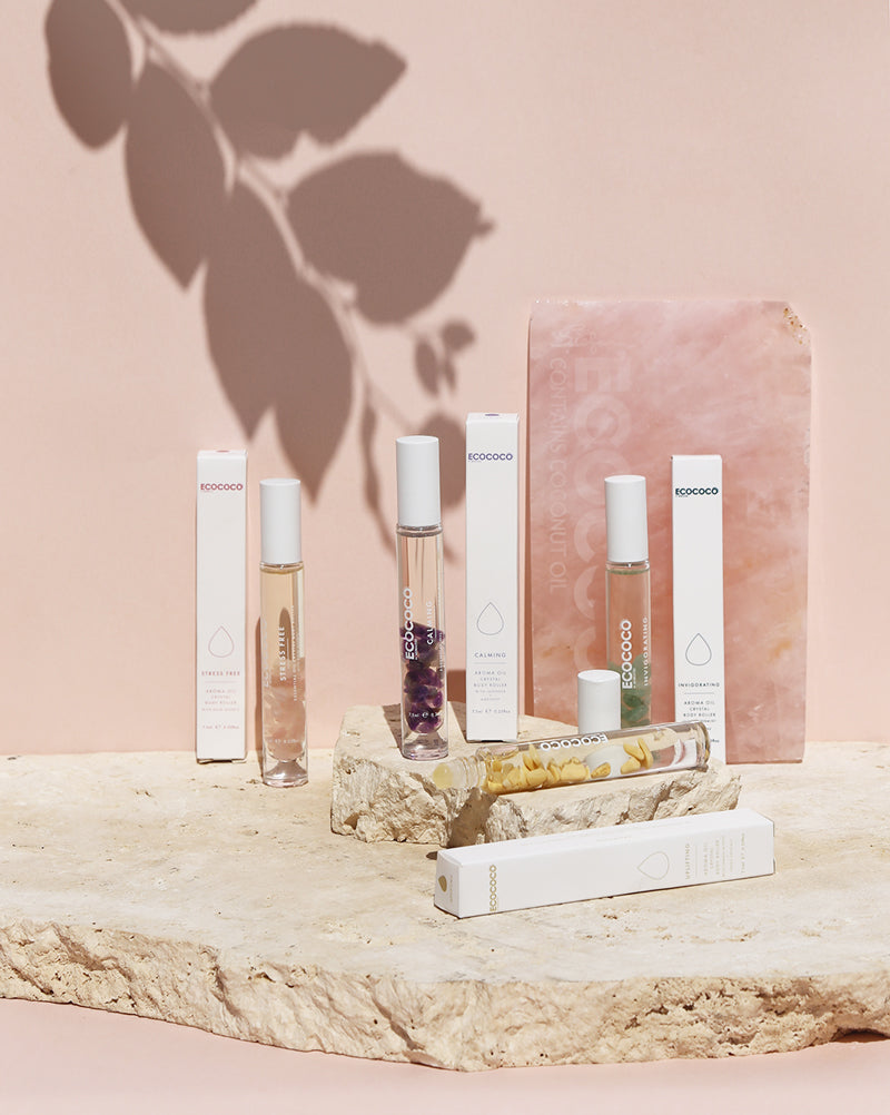 Crystal Body Roller Calming Aroma Oil