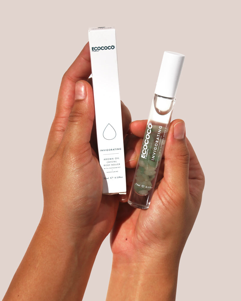 Crystal Body Roller Invigorating Aroma Oil