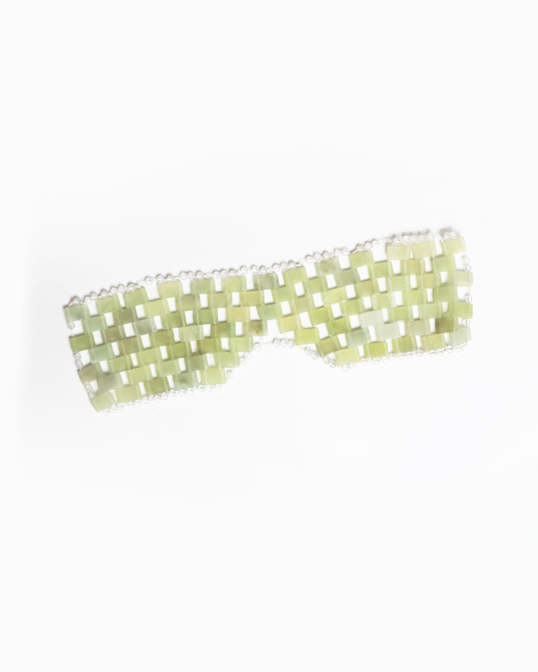 Jade Crystal Eye Mask