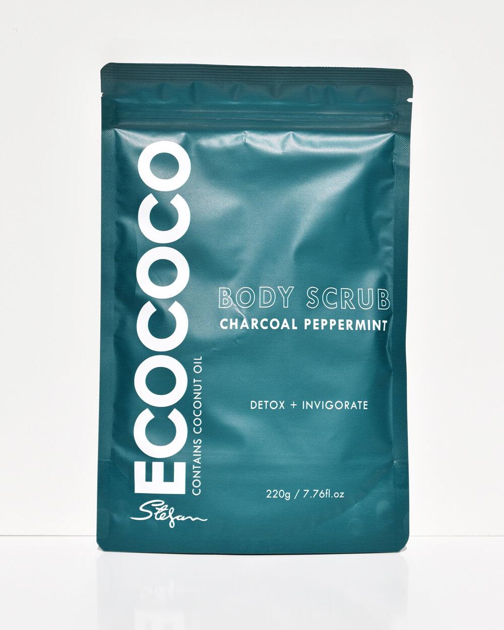 Charcoal Peppermint Body Scrub
