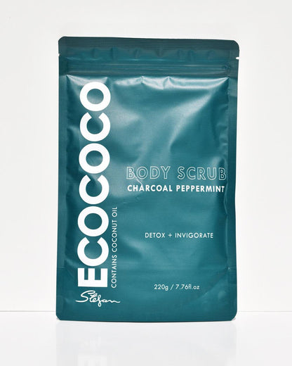 Charcoal Peppermint Body Scrub