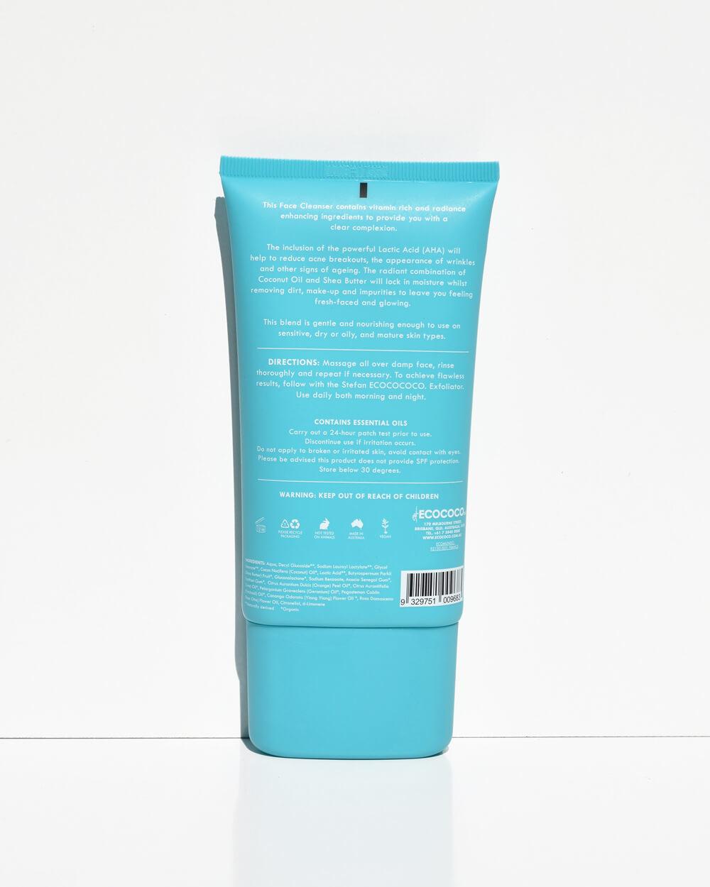 Coconut + Lactic Acid Face Cleanser